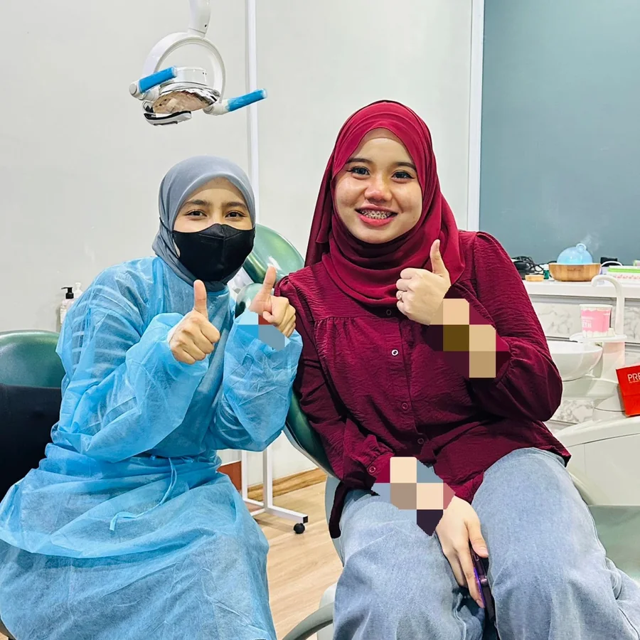 Pesakit klinik bersama Dr Syahirah