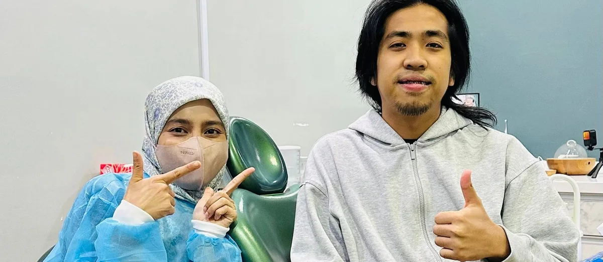 Hafiz Kamal bersama Dr Syahirah